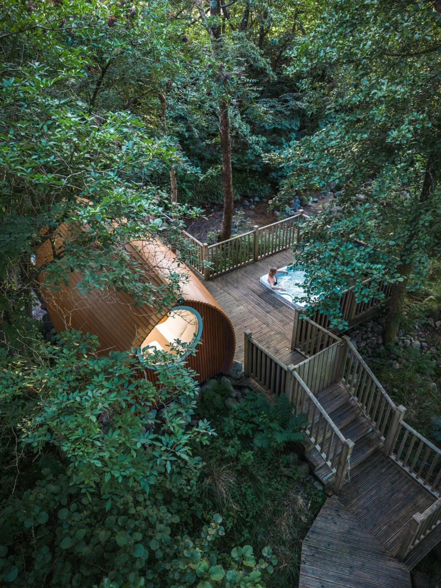 Riverbeds - Luxury Wee Lodges With Hot Tubs Glencoe Zewnętrze zdjęcie